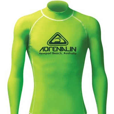 Adrenalin MULTI-ITEM 4221367 ~ RASHVEST MENS HI-VIZ LIME New zealand nz vaughan